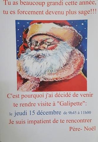 j ai rencontre le pere noel